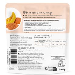 Popote Nourriture Bebe | Les Moulines Potimarron Et Lentilles - 180 G