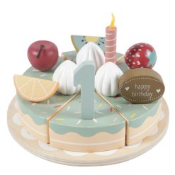 Little Dutch Mes Premiers Jouets | Gateau D'Anniversaire En Bois Xl