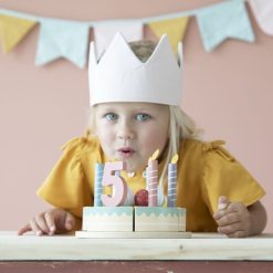 Little Dutch Mes Premiers Jouets | Gateau D'Anniversaire En Bois Xl