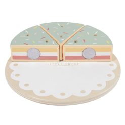 Little Dutch Mes Premiers Jouets | Gateau D'Anniversaire En Bois Xl