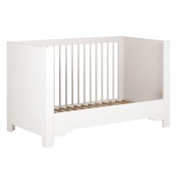 Maison Charlotte Meuble Bebe | Lit Bebe Evolutif Montmartre Blanc - 70 X 140 Cm