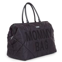 Childhome Sac A Langer | Mommy Bag Large Matelasse - Noir