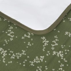 Nobodinoz Matelas Et Housse A Langer | Tapis A Langer Nomade Stories - Green Jasmine