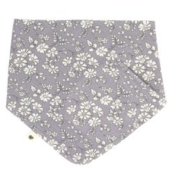 Bibs Bavoir | Bavoir Bandana Bibs X Liberty - Capel Fossil Grey