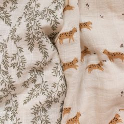 Main Sauvage Textile | Lot De 3 Langes - Bay Leaves