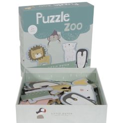 Little Dutch Mes Premiers Jouets | Puzzle Animaux Du Zoo