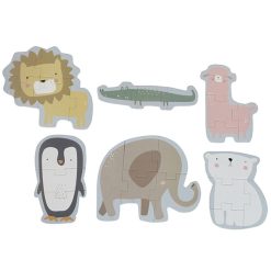 Little Dutch Mes Premiers Jouets | Puzzle Animaux Du Zoo