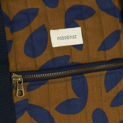 Nobodinoz Sac A Langer | Sac A Langer Paris-Tokyo - Blue Leaves