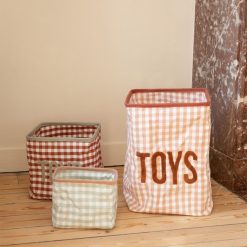 Childhome Rangement | Panier - Vichy Sauge