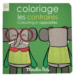 Moulin Roty Loisirs Creatifs | Cahier De Coloriage Les Contraires - Les Popipop