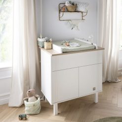 Sauthon Meuble Bebe | Commode Et Plan A Langer Eleonore - Blanc