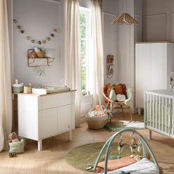 Sauthon Meuble Bebe | Commode Et Plan A Langer Eleonore - Blanc