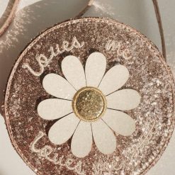 Konges Sløjd Bagagerie Enfant | Sac Daisy - Cameo Rose Glitter