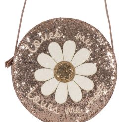 Konges Sløjd Bagagerie Enfant | Sac Daisy - Cameo Rose Glitter