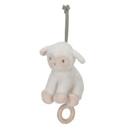 Little Dutch Mobile | Boite A Musique Mouton Little Farm - Blanc