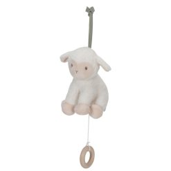 Little Dutch Mobile | Boite A Musique Mouton Little Farm - Blanc