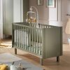 Sauthon Meuble Bebe | Lit Bebe Eleonore Kaki - 60 X 120 Cm