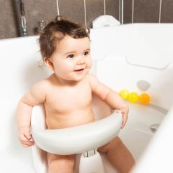 BabyDam Anneau & Transat | Siege De Bain Orbital 360 - Blanc