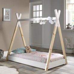 JAXX Meuble Bebe | Lit Bebe Tipi Blanc - 70 X 140 Cm