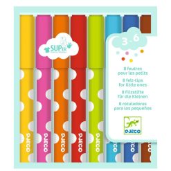 Djeco Loisirs Creatifs | Lot De 8 Feutres Pour Les Petits