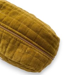 Apaches Textile | Petite Trousse Gaya Velours - Ocre