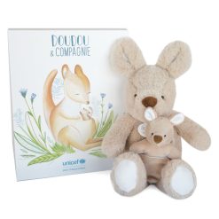 Doudou et Compagnie Peluche | Peluche Kangourou Unicef Bebe & Moi