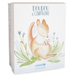 Doudou et Compagnie Peluche | Peluche Kangourou Unicef Bebe & Moi