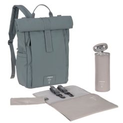 LÄSSIG Sac A Langer | Sac A Dos A Langer Rolltop Up Green Label - Anthracite