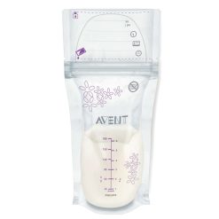 Philips Avent Allaitement | 25 Sachets De Conservation Scf603/25 - 180 Ml