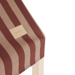 Nobodinoz Tipi | Cabane Majesctic - Marsala Taupe Stripes