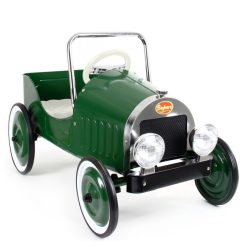 Baghera Trotteur & Porteur | Voiture A Pedales Classic Vert