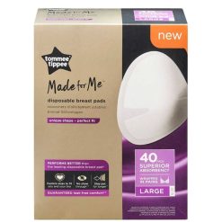 Tommee Tippee Allaitement | Lot De 40 Coussinets D'Allaitement Made For Me - Taille L