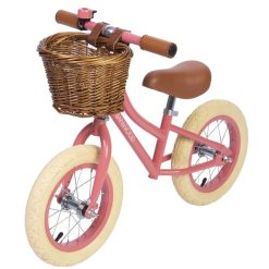 Banwood Trotteur & Porteur | Draisienne First Go - Corail