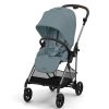 Cybex Poussette Citadine | Poussette Citadine Melio 4 Chassis Tpe - Stormy Blue