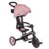 Globber Trotteur & Porteur | Tricycle Evolutif Trike Explorer Foldable 4-En-1 - Rose Pastel