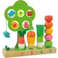 Vilac Mes Premiers Jouets | J'Apprends A Compter Les Fruits & Legumes