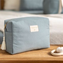 Nobodinoz Textile | Trousse De Toilette Diva - Stone Blue