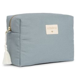 Nobodinoz Textile | Trousse De Toilette Diva - Stone Blue