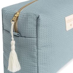 Nobodinoz Textile | Trousse De Toilette Diva - Stone Blue