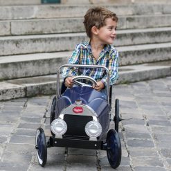 Baghera Trotteur & Porteur | Voiture A Pedales Classic - Bleu