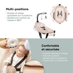 Babymoov Transat | Balancelle Swoon Evolution Connect - Mocca