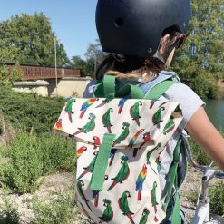 Petit Jour Bagagerie Enfant | Sac A Dos Mini-Coursier - Les Perroquets