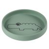 Done by Deer Repas | Assiette Silicone - Croco Vert