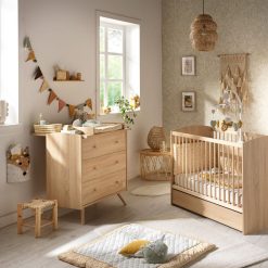 Sauthon Meuble Bebe | Commode Et Plan A Langer Access - Bois