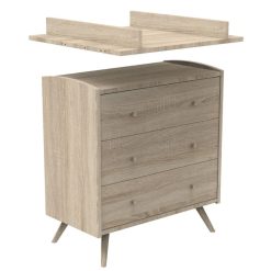 Sauthon Meuble Bebe | Commode Et Plan A Langer Access - Bois