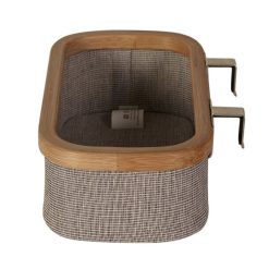 Quax Rangement | Panier A Suspendre - Taupe - 22 X 12 X 7 Cm