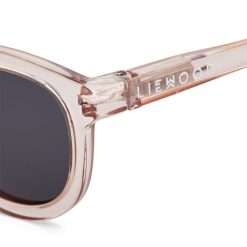 Liewood Accessoires Bebe | Lunettes De Soleil Ruben 4/10 Ans - Rose Transparent Shiny