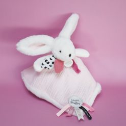 Doudou et Compagnie Doudou | Doudou Pompon Happy Blush - Rose