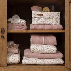 Little Dutch Matelas Et Housse A Langer | Matelas A Langer De Voyage Flowers & Butterflies - Pink