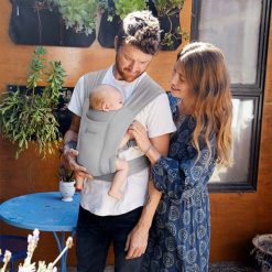 Ergobaby Porte Bebe | Porte-Bebe Embrace Soft Air Mesh - Gris Clair